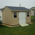 Blue shingles to match house in Whitewater WI